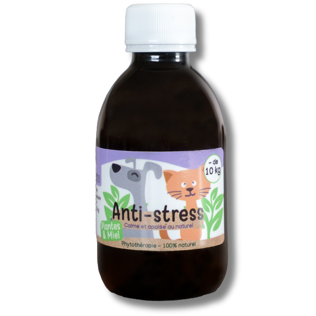 Naturel sirop anti-stress 200mL - Dogs and Cats - 10KG